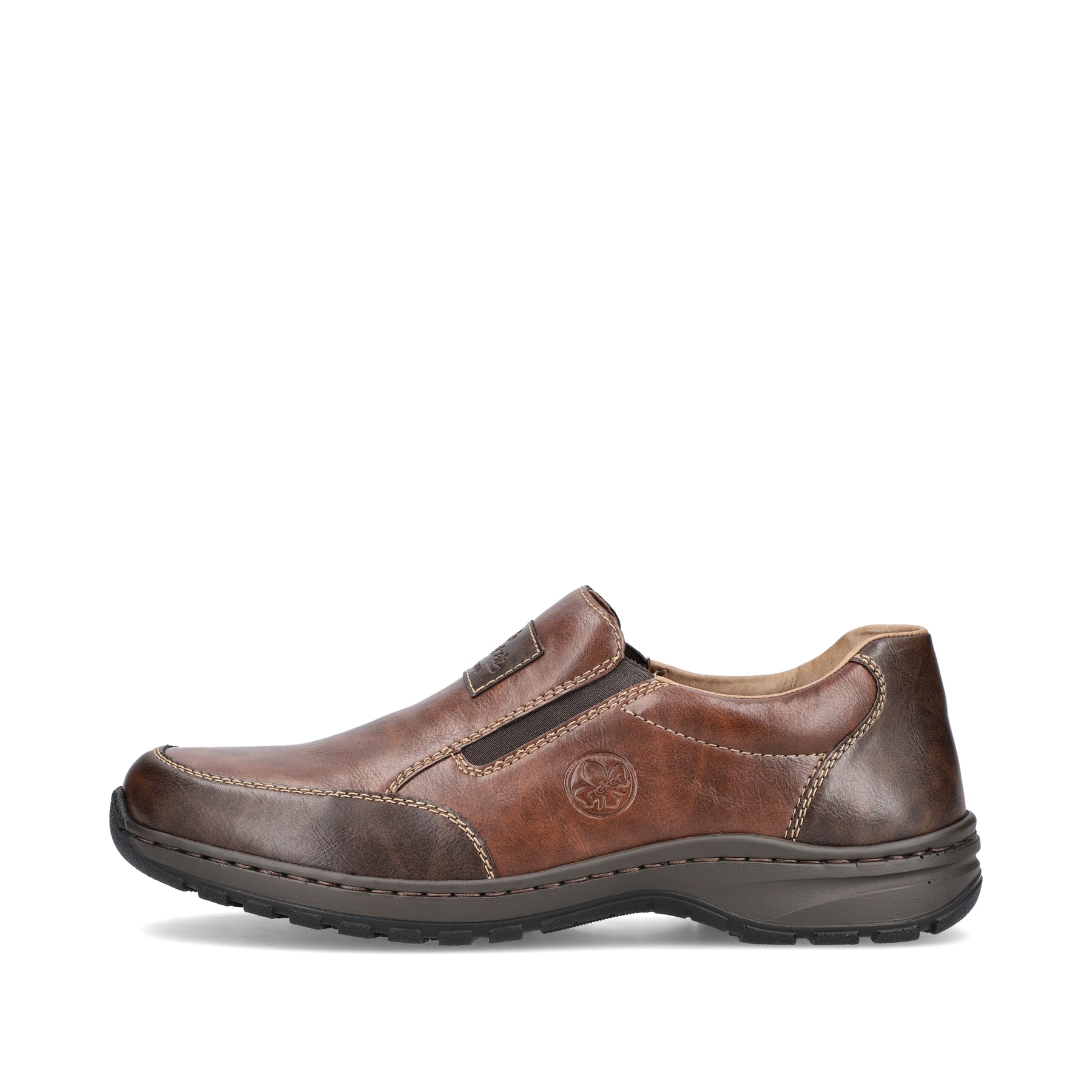 Rieker Herren Slipper nougatbraun