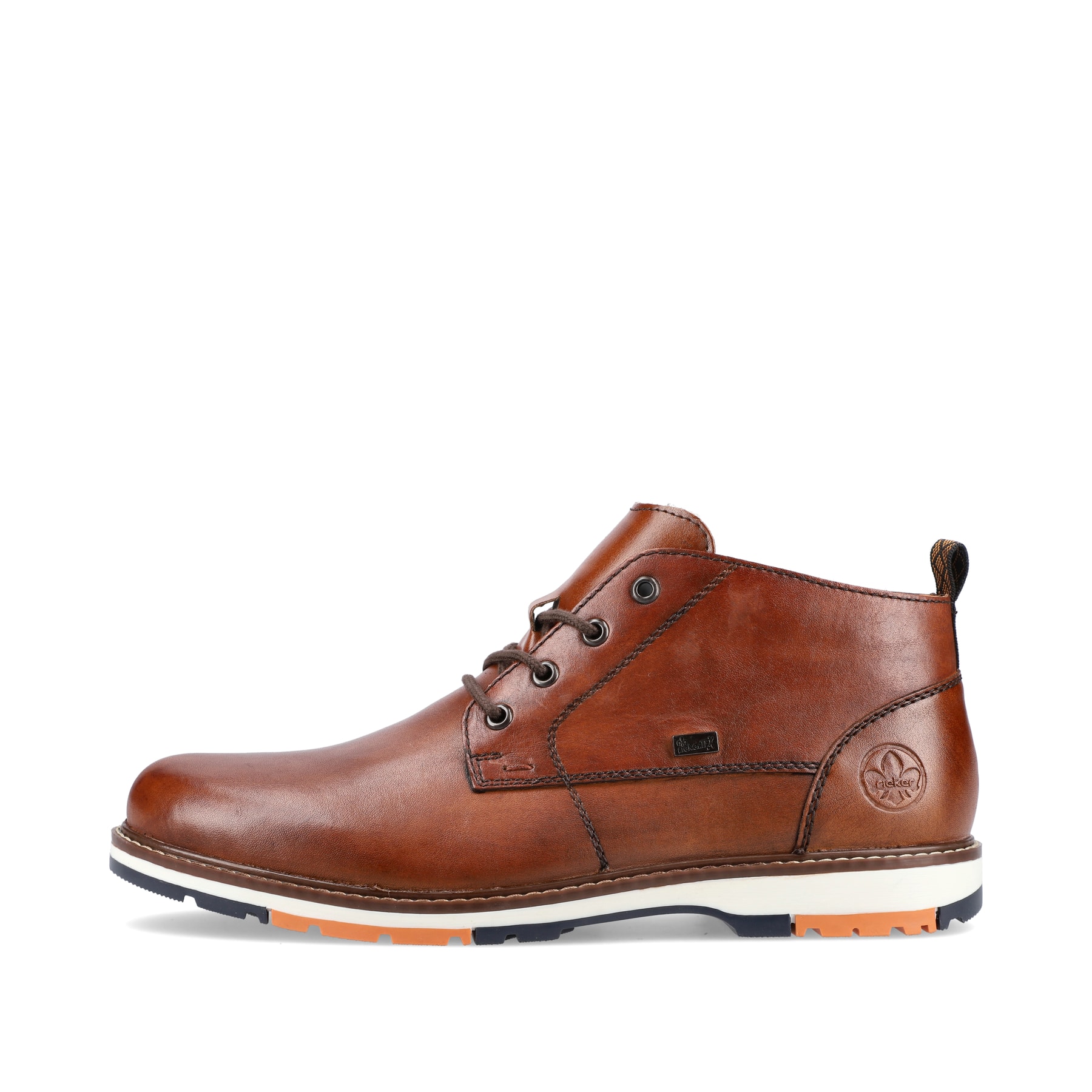 Rieker Herren Schnürstiefel kastanienbraun