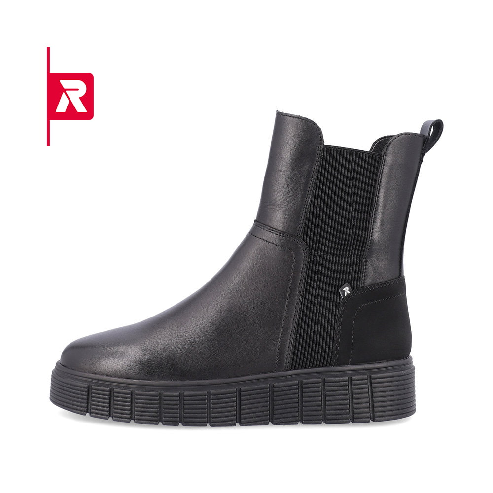 Rieker EVOLUTION Damen Chelsea Boots midnight black