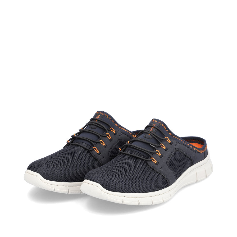 Rieker Herren Clogs marineblau