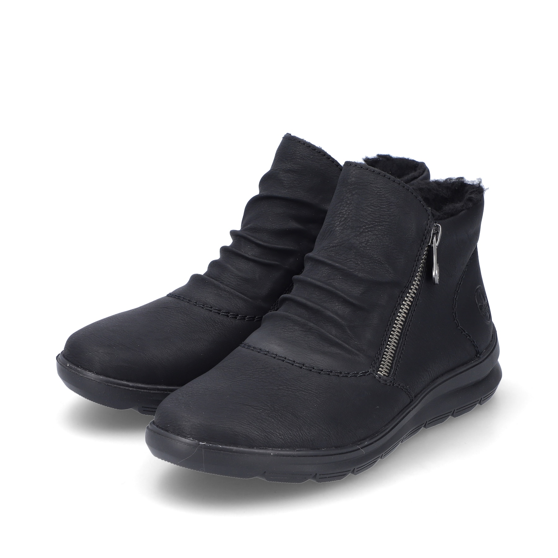 Rieker Damen Kurzstiefel tiefschwarz