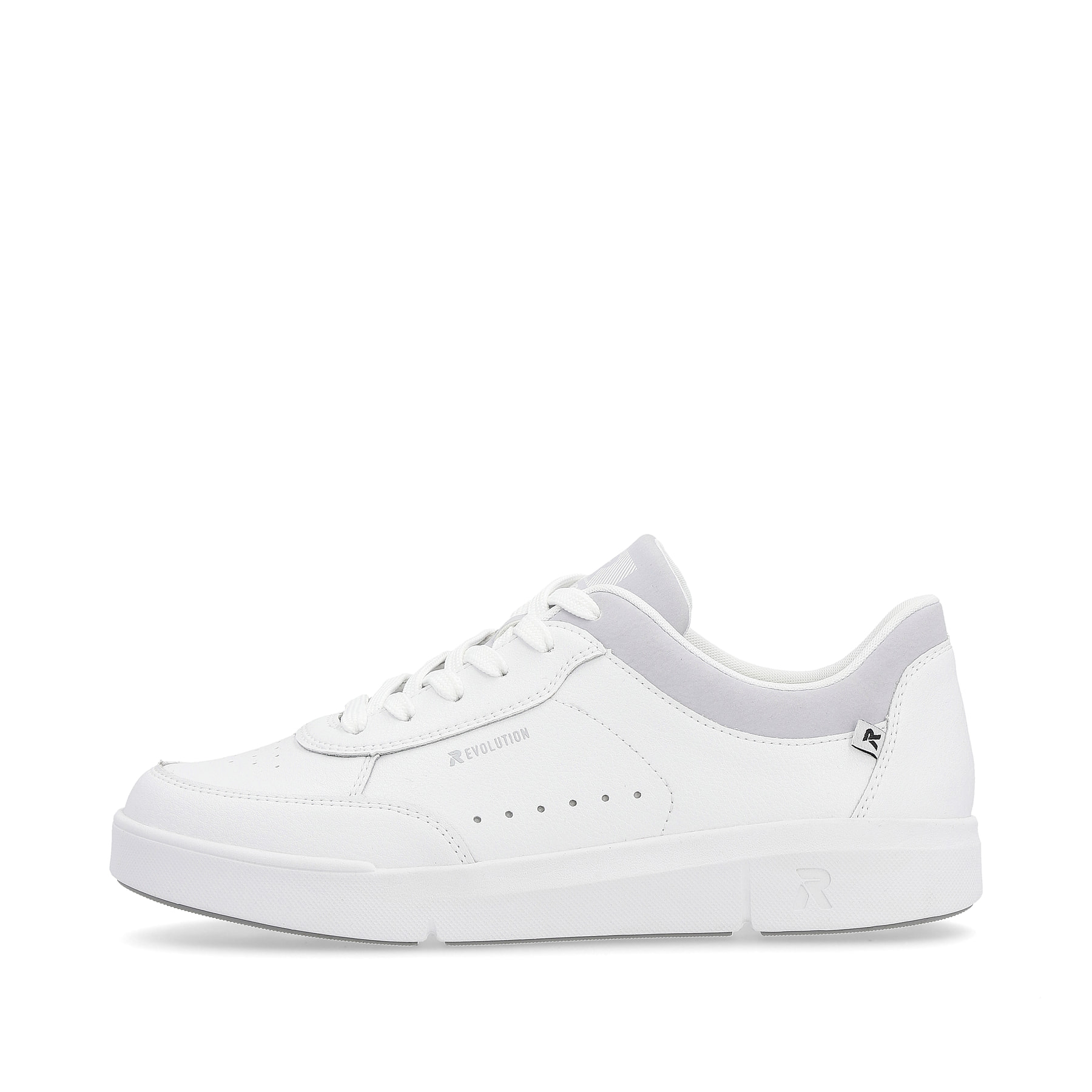 Rieker EVOLUTION Damen Sneaker quartz-white light-grey