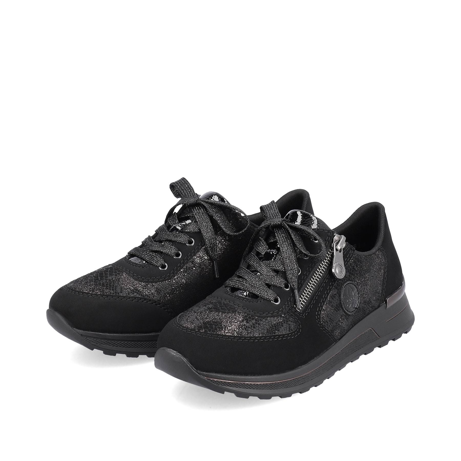 Rieker Damen Sneaker by Rieker nachtschwarz