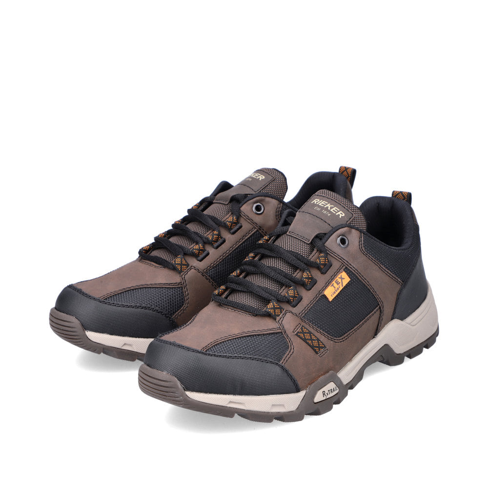 Rieker Herren Schnürschuhe kastanienbraun