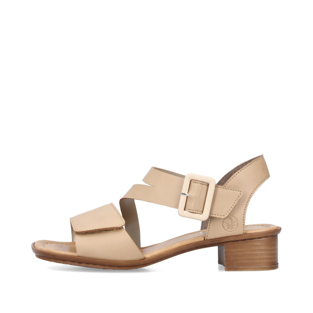 Rieker Damen Riemchensandaletten beige