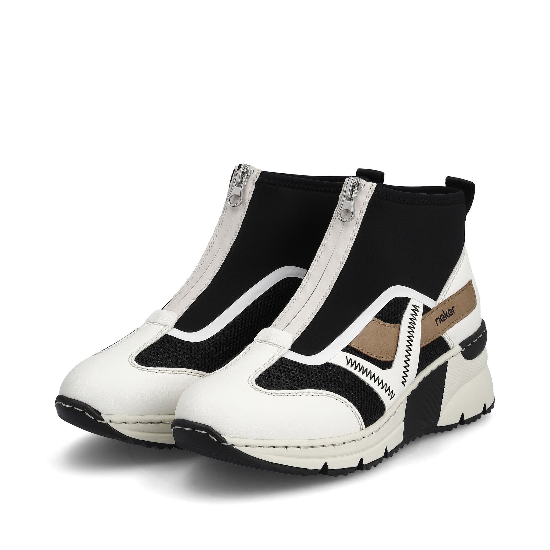 Rieker Damen Slipper eisweiss