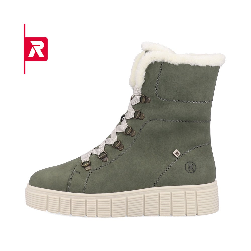 Rieker EVOLUTION Damen Stiefel khaki snow