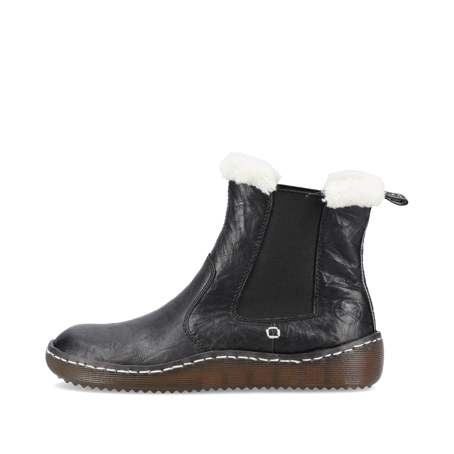 Rieker Damen Chelsea Boots tiefschwarz