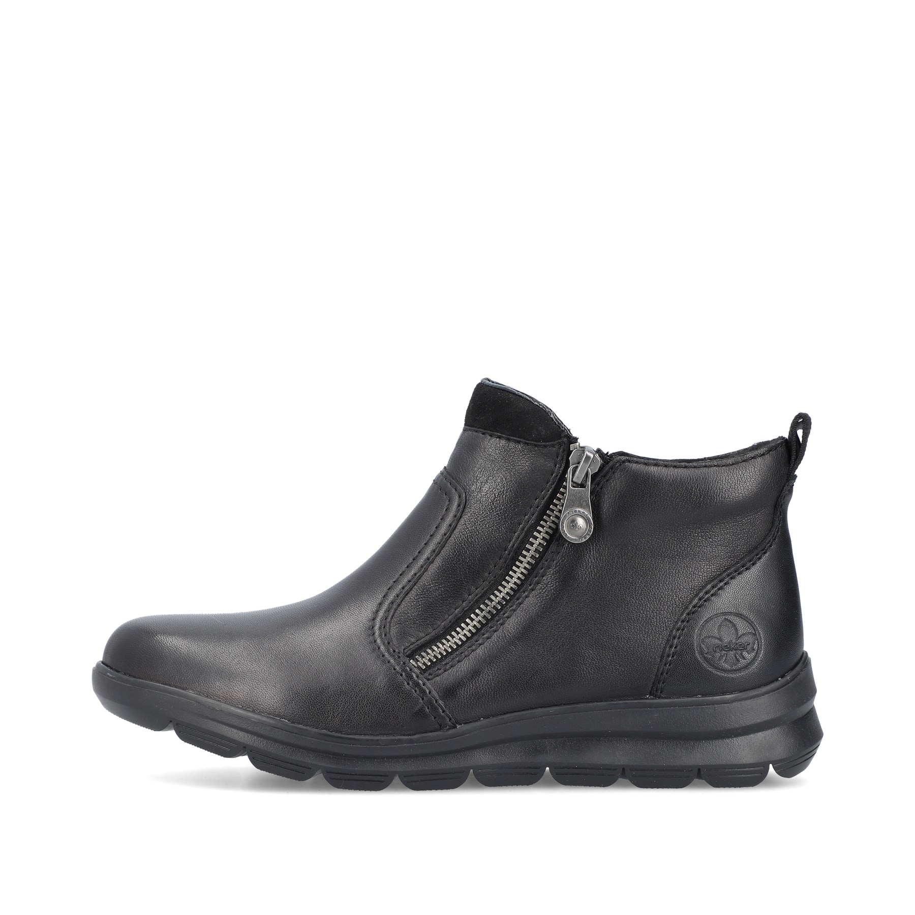 Rieker Damen Kurzstiefel tiefschwarz