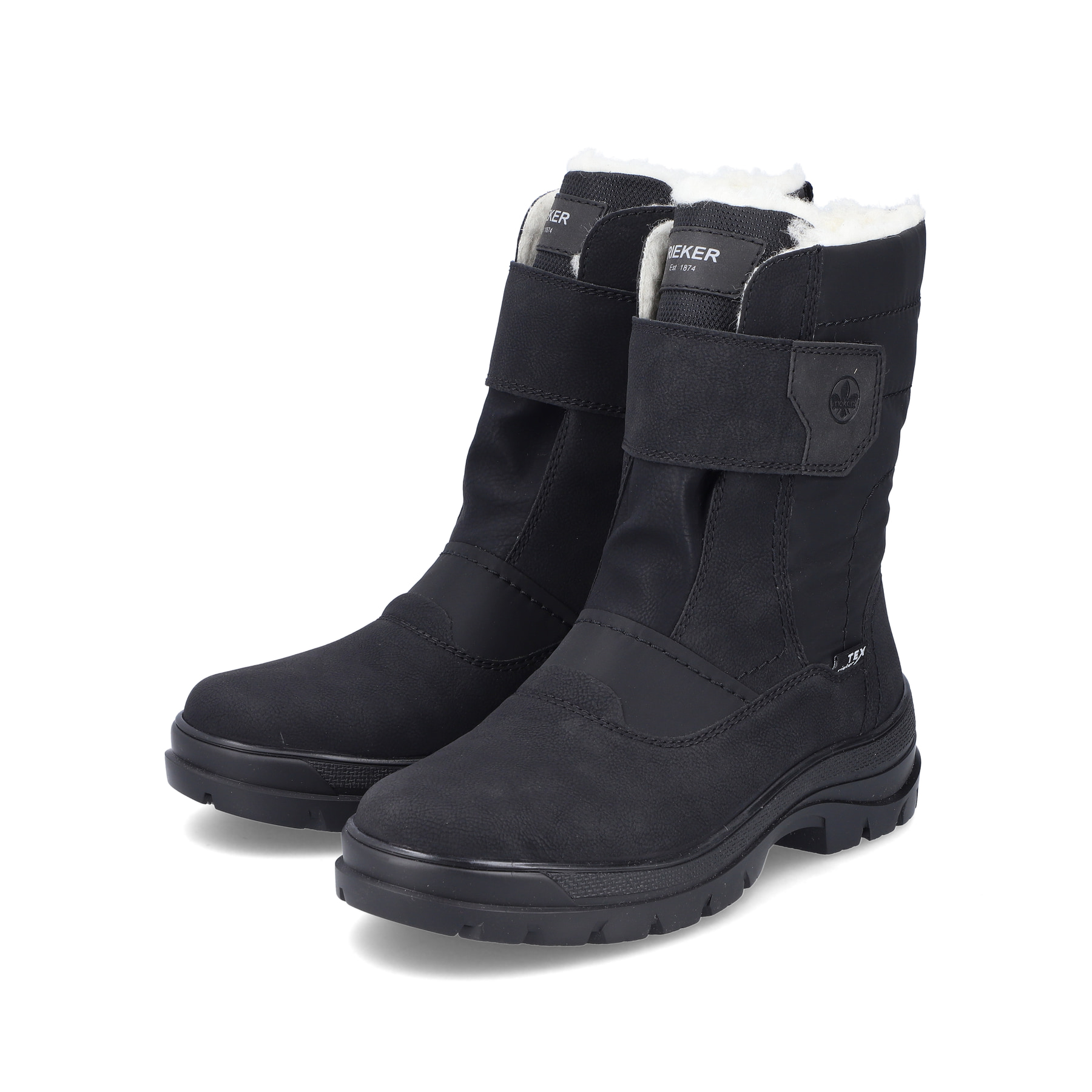 Rieker Herren Kurzstiefel tiefschwarz