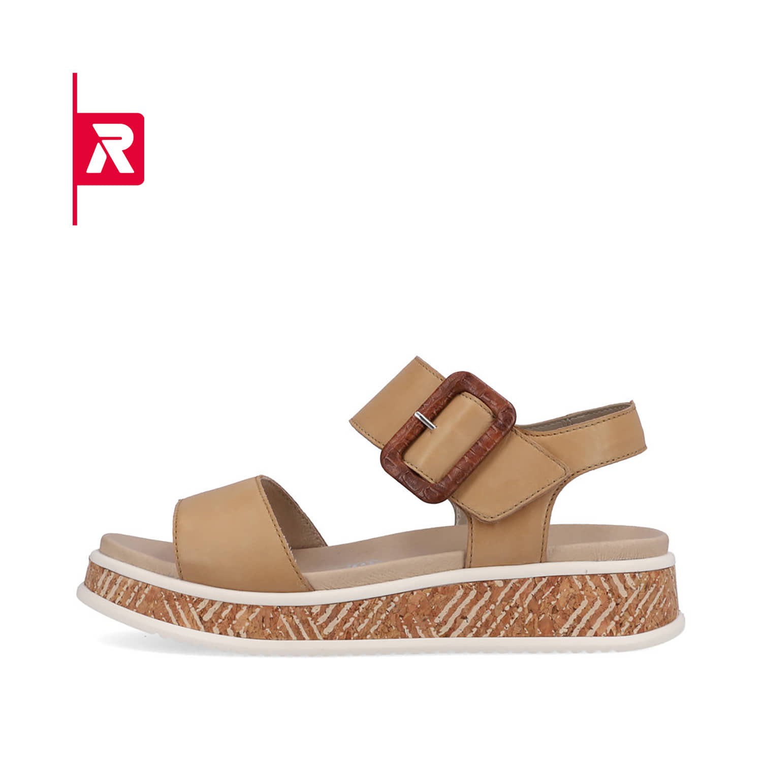 Rieker EVOLUTION Damen Sandalen clay beige