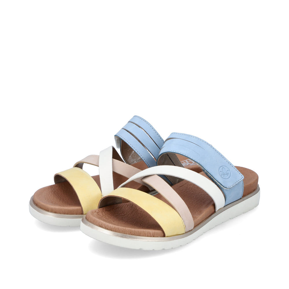 Rieker Damen Pantoletten multi