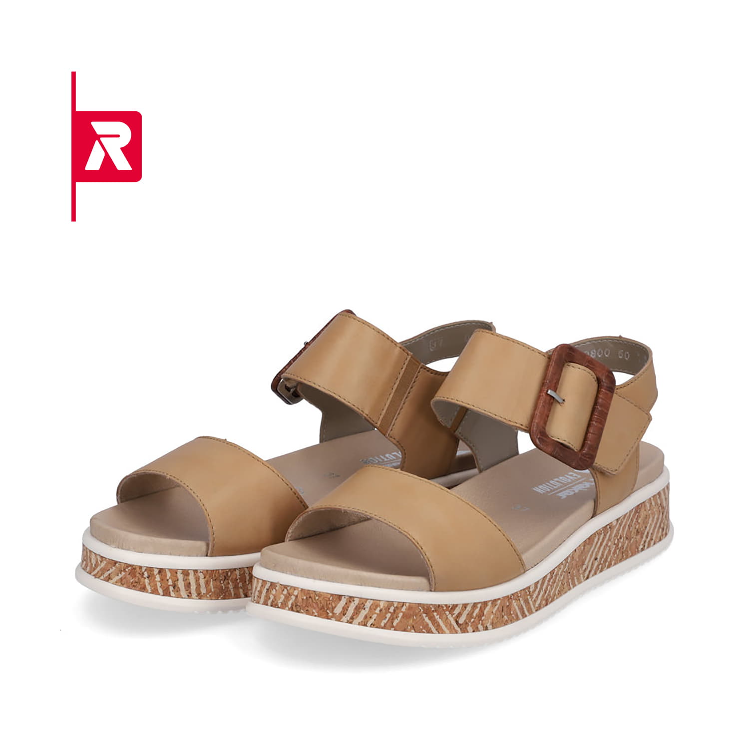 Rieker EVOLUTION Damen Sandalen clay beige