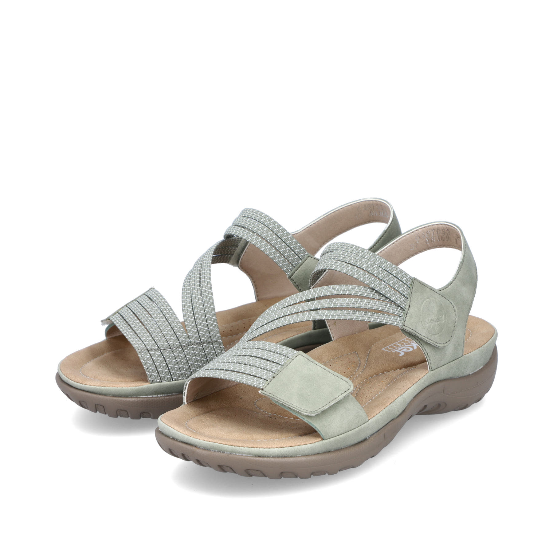 Rieker Damen Riemchensandalen mintgrün
