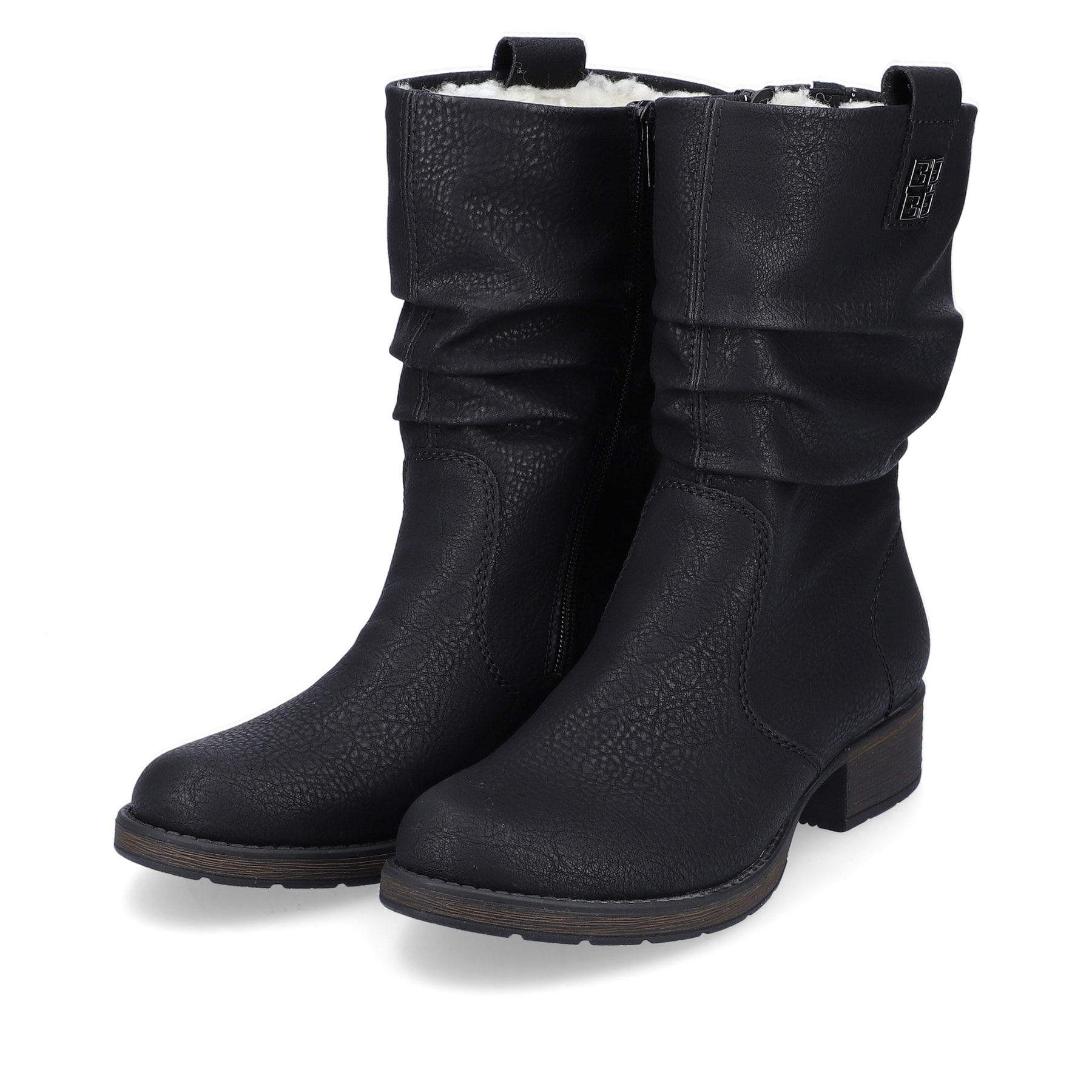 Rieker Damen Kurzstiefel tiefschwarz