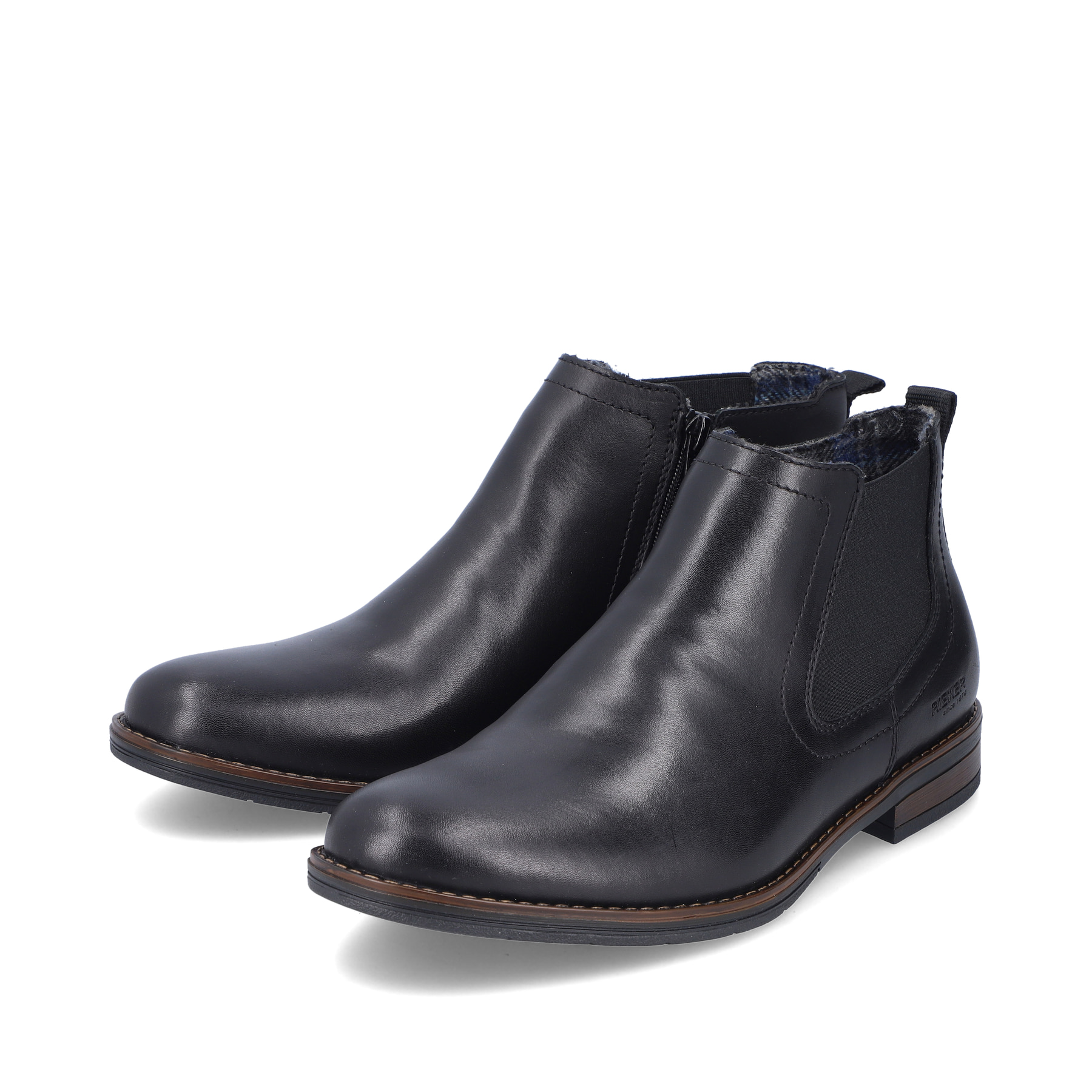 Rieker Herren Chelsea Boots nachtschwarz
