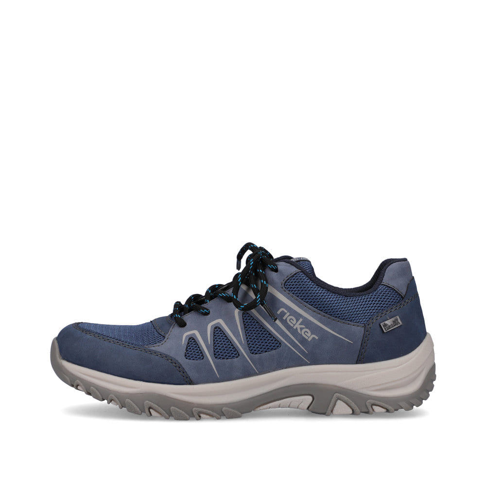 Rieker Damen Schnürschuhe schieferblau