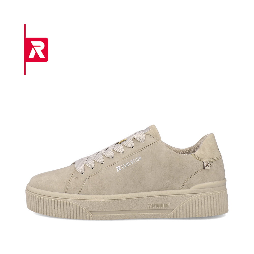 Rieker EVOLUTION Damen Sneaker cremebeige