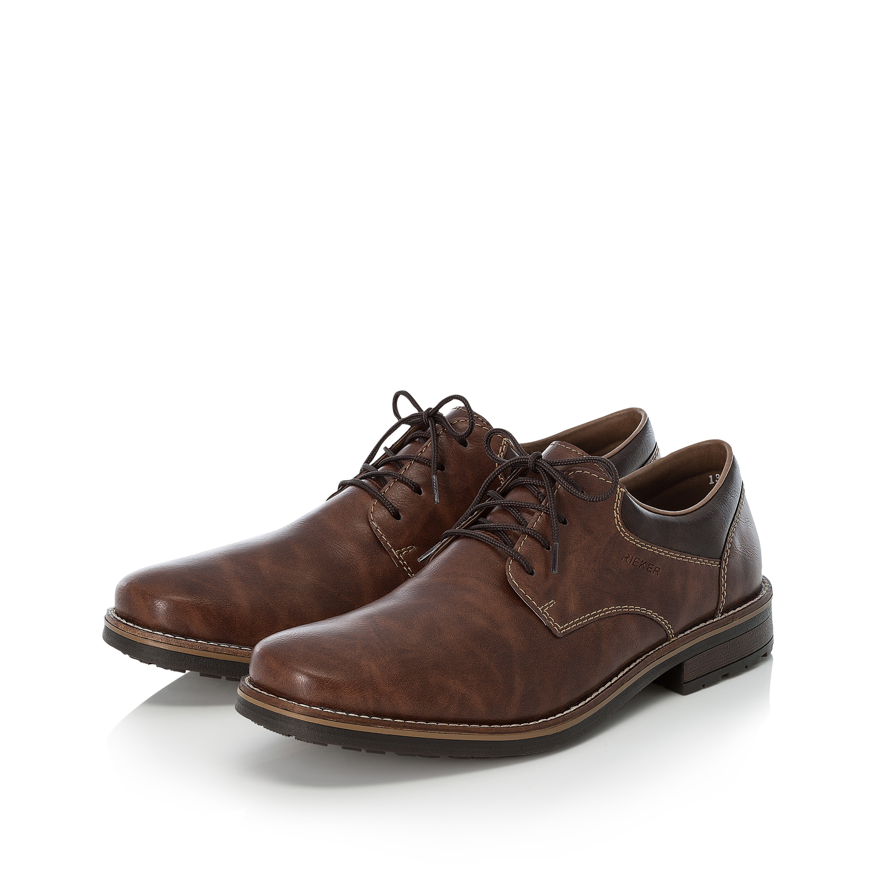 Rieker Herren Schnürschuhe nougatbraun