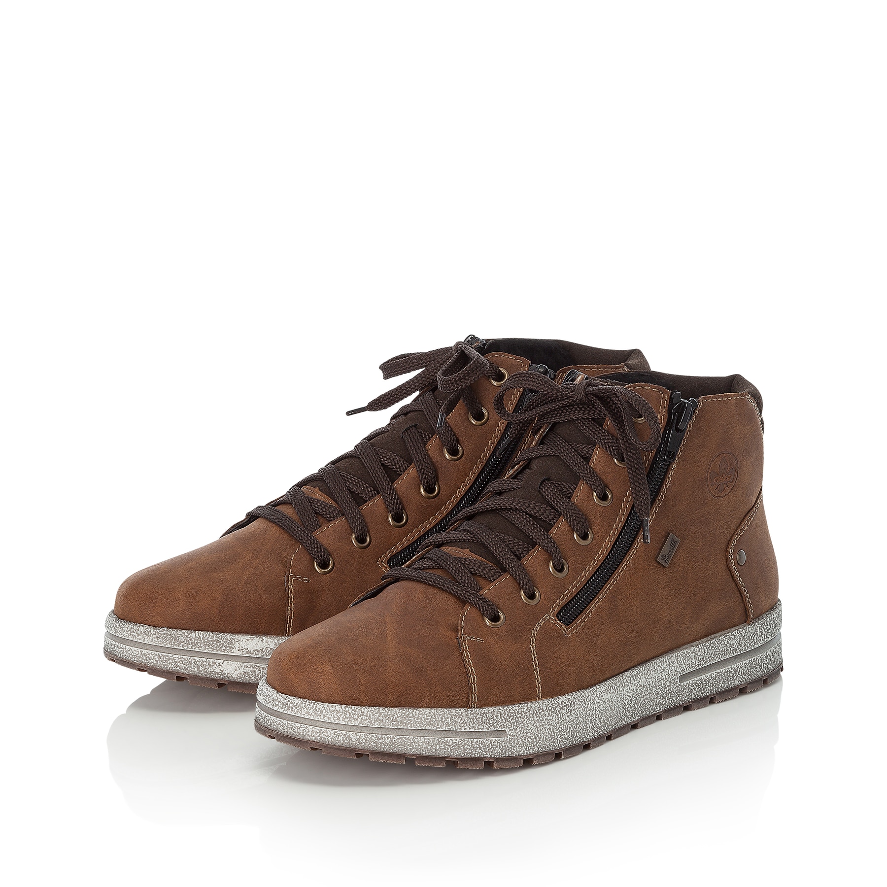 Rieker Herren Schnürstiefel zimtbraun