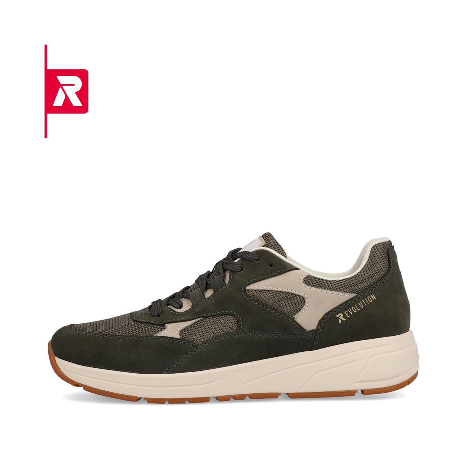 Rieker EVOLUTION Herren Sneaker army green