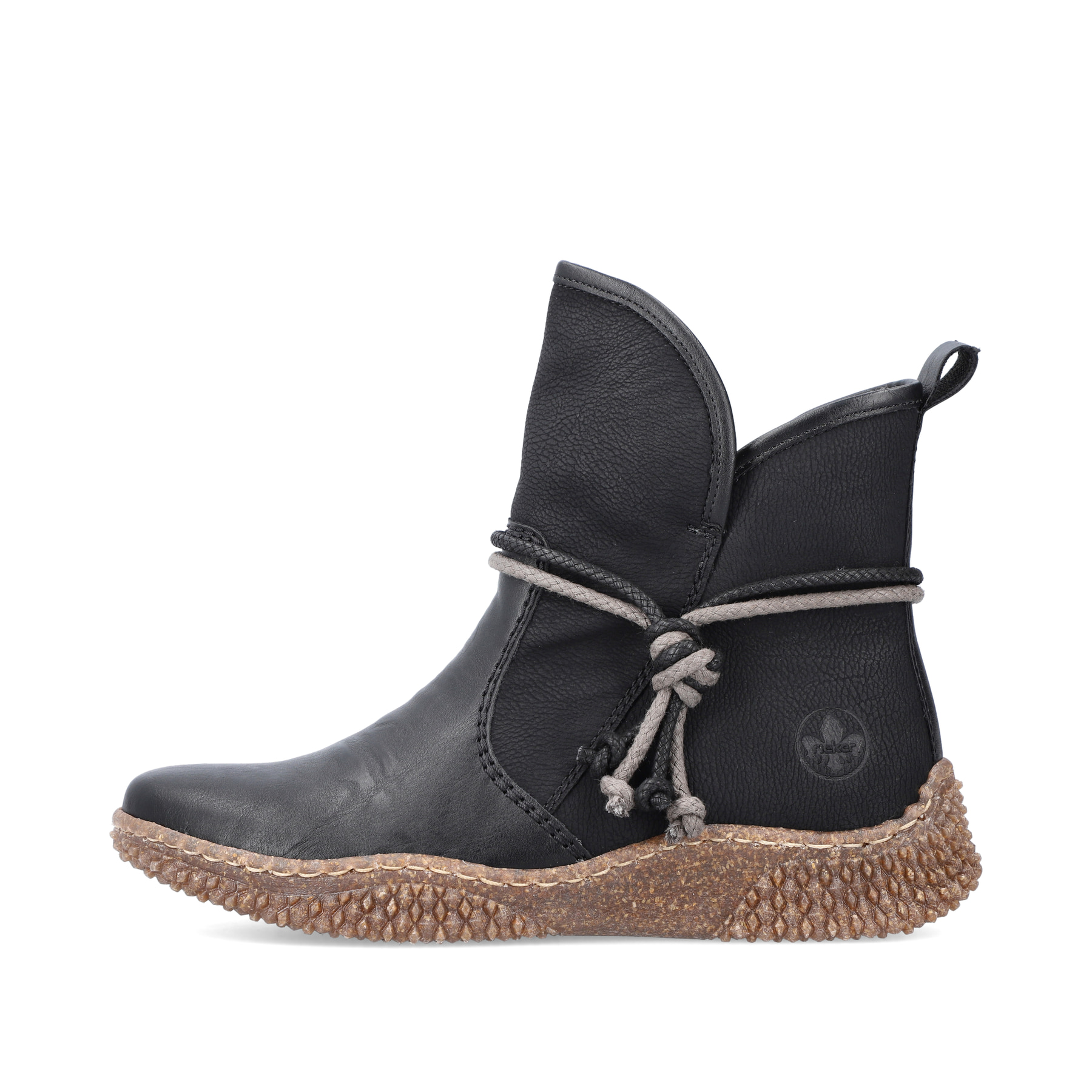 Rieker Damen Kurzstiefel tiefschwarz