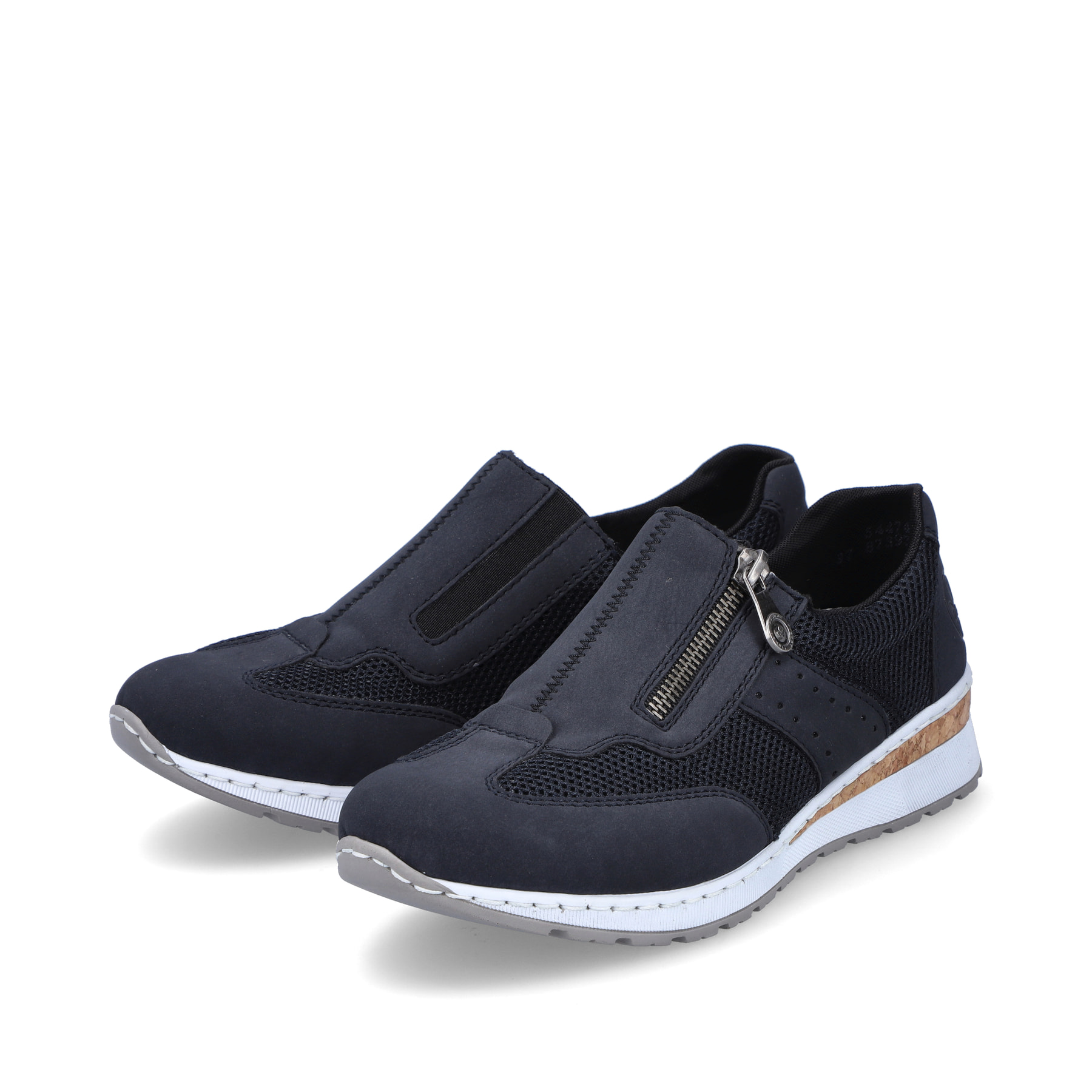 Rieker Damen Slipper marineblau