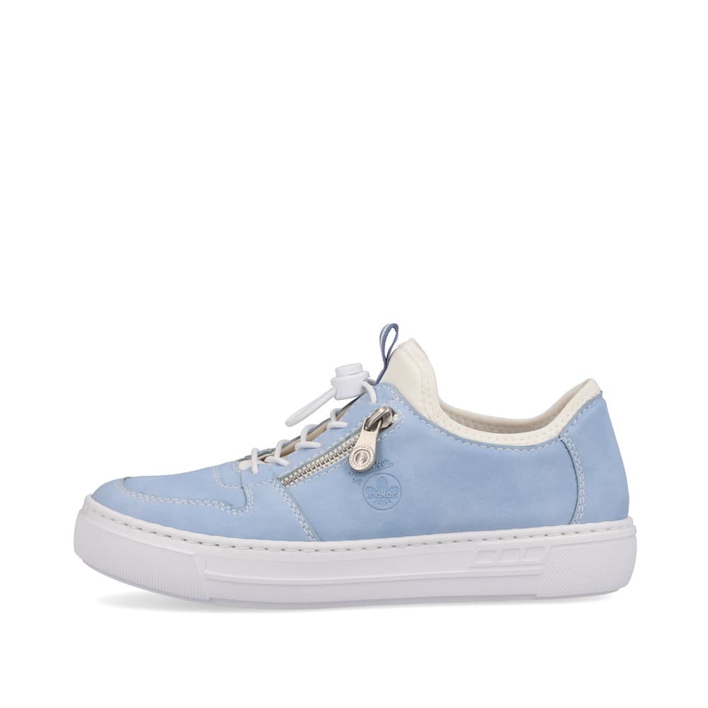 Rieker Damen Slipper himmelblau