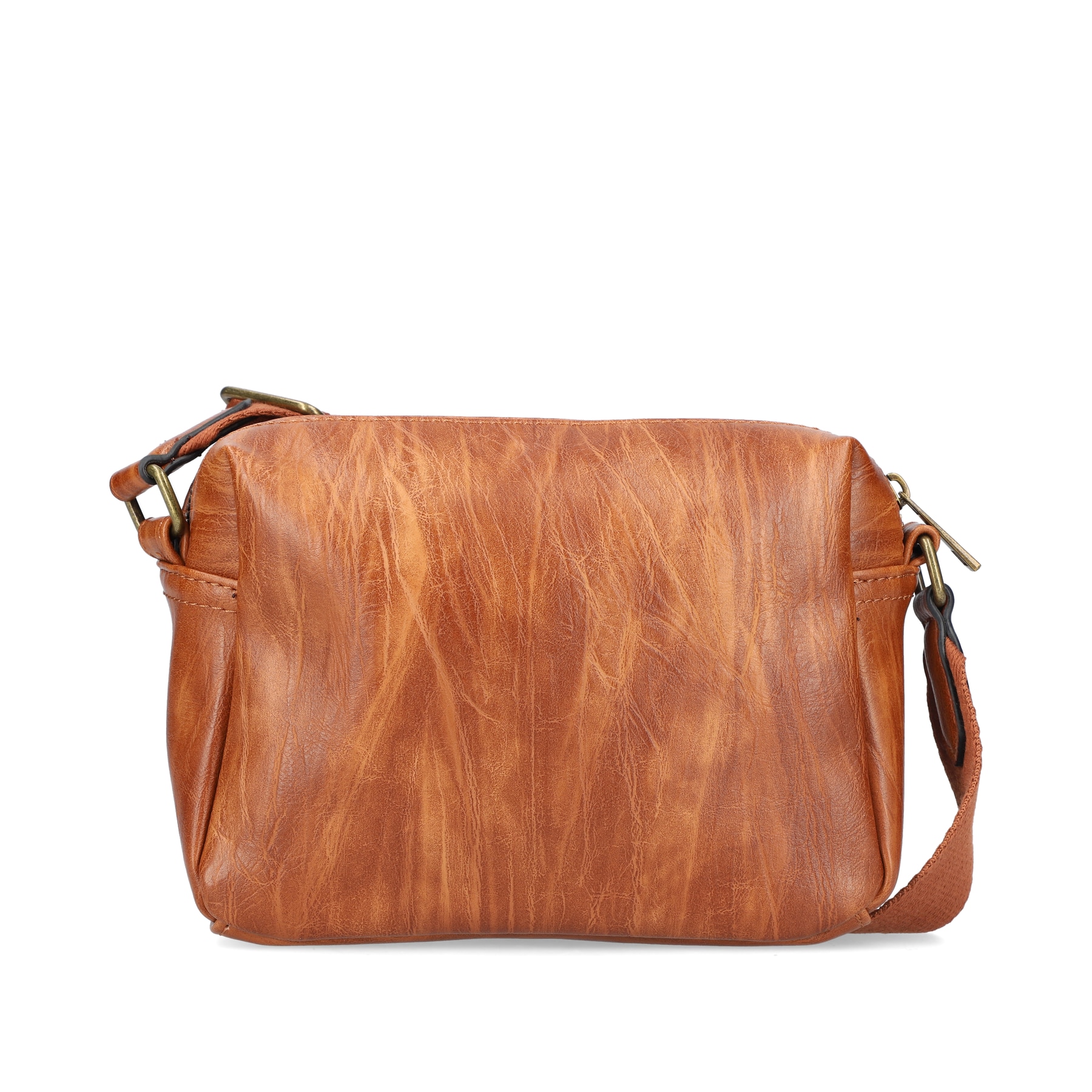 Rieker Damen Handtasche karamellbraun-karo