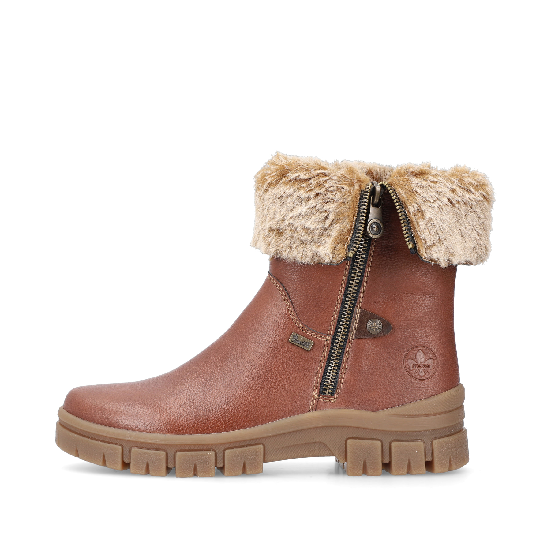Rieker Damen Kurzstiefel noisette