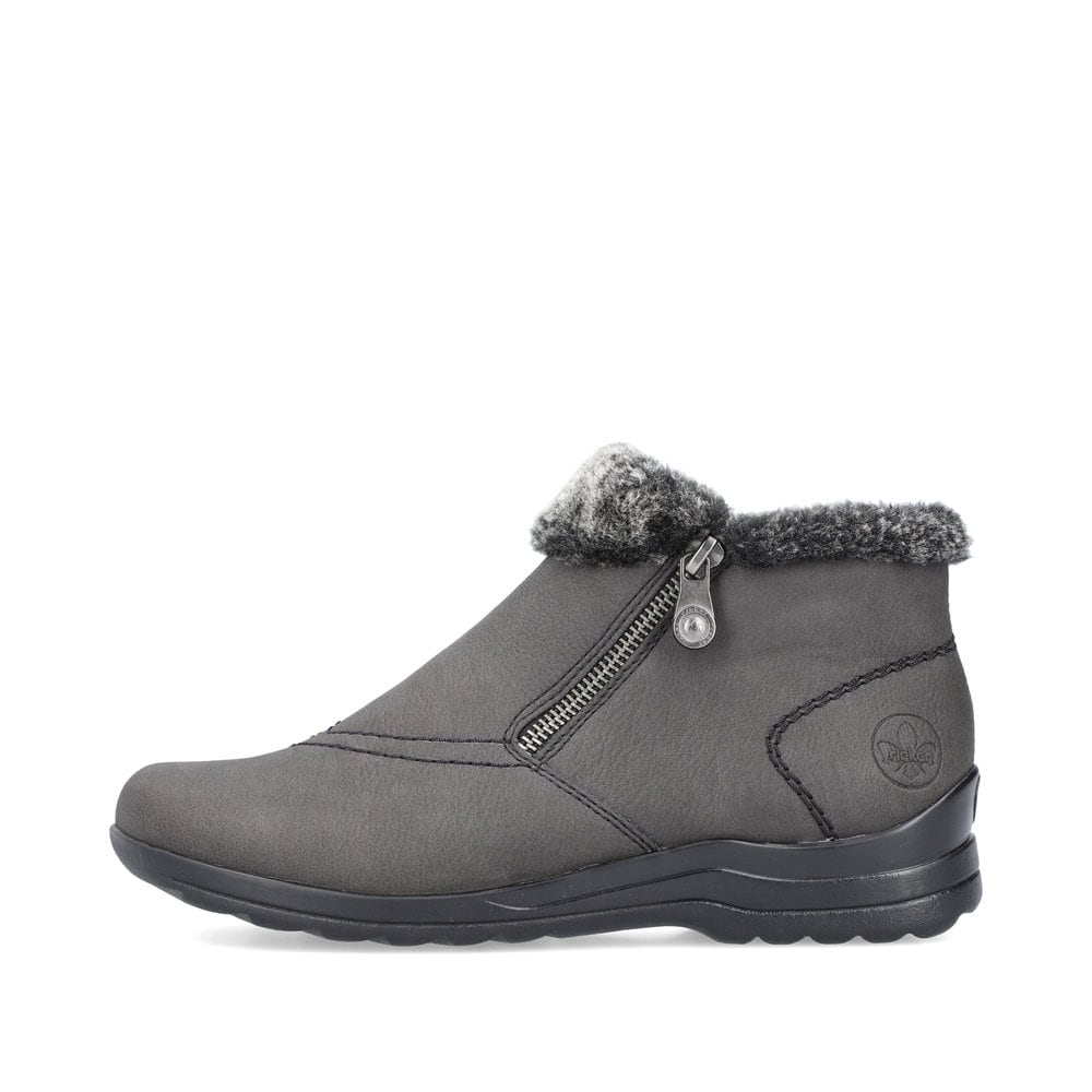Rieker Damen Kurzstiefel anthrazit