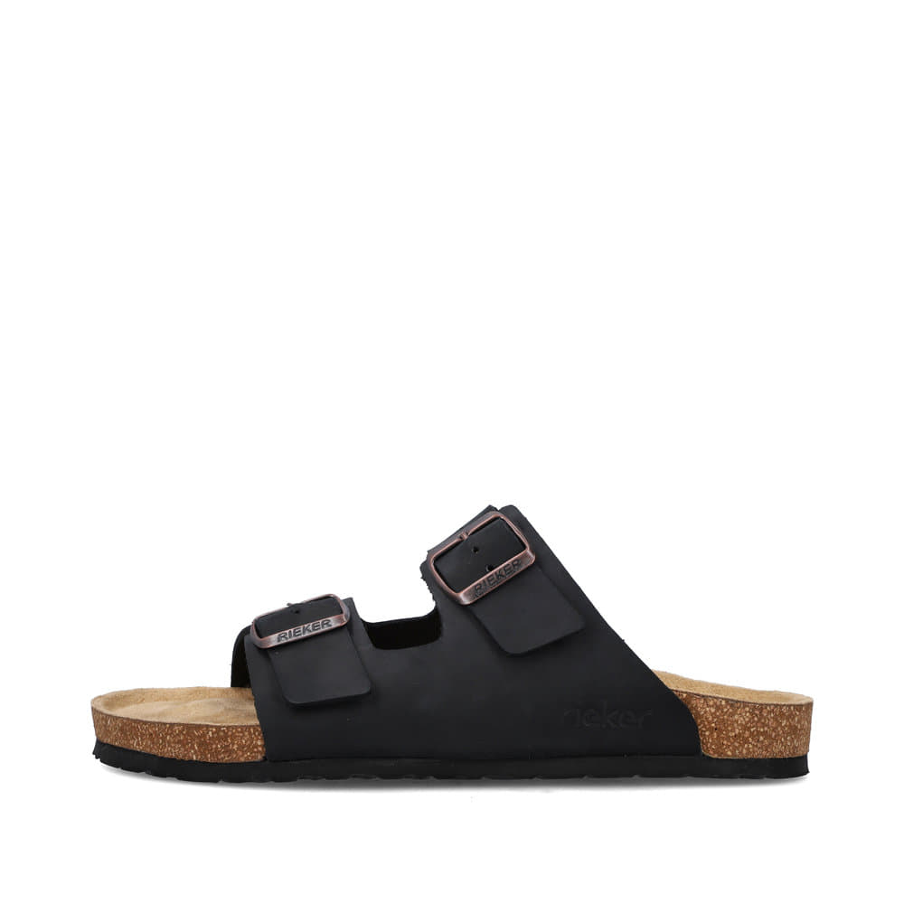 Rieker Herren Pantoletten marineblau