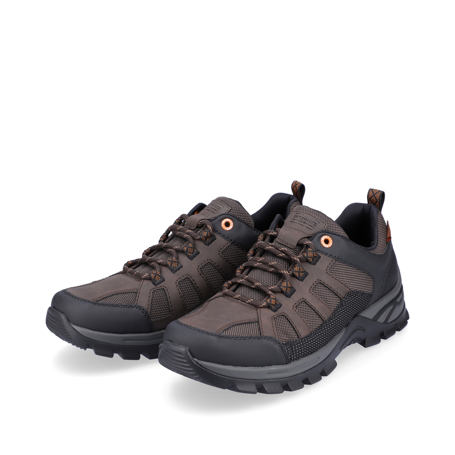 Rieker Herren Schnürschuhe kaffeebraun