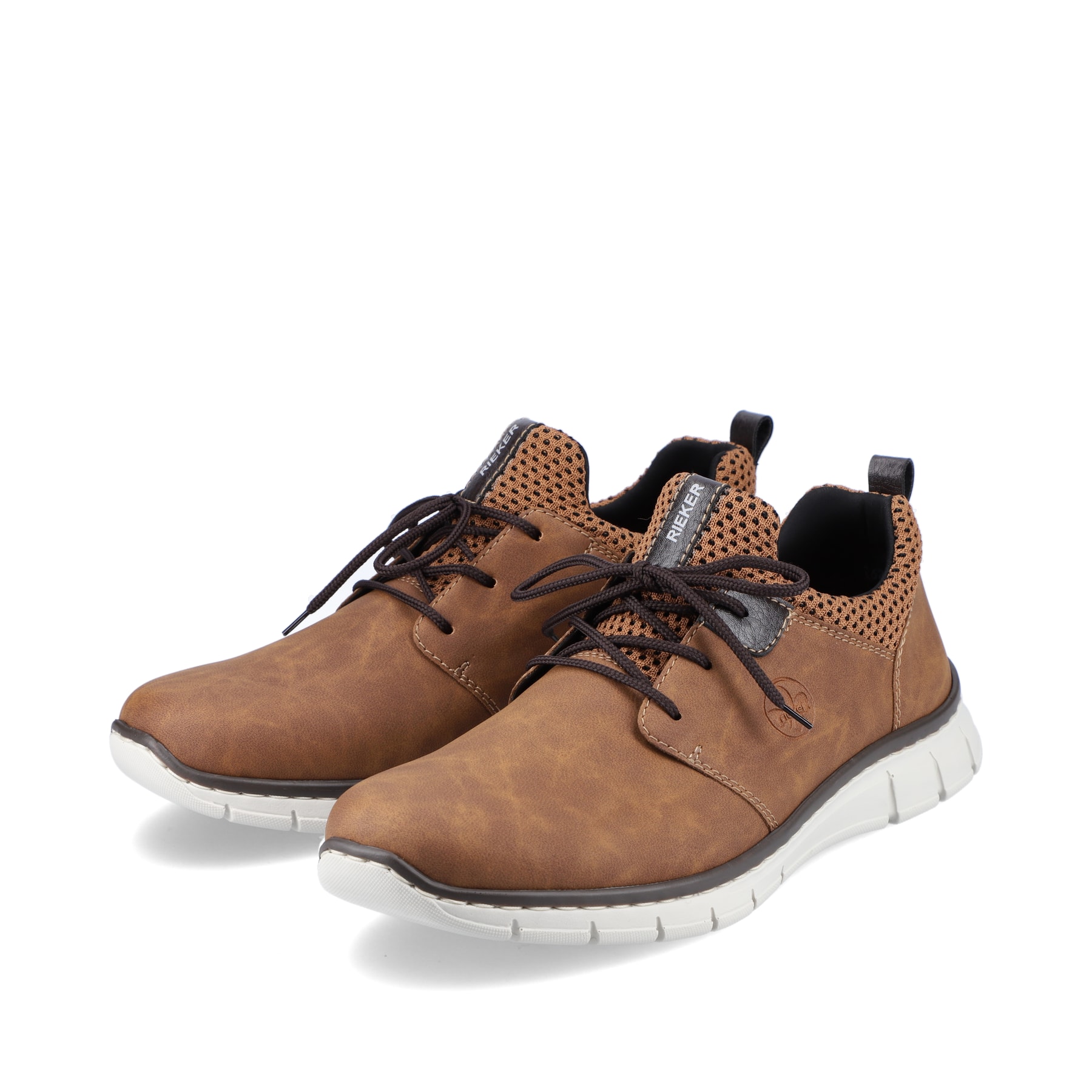Rieker Herren Slipper tabakbraun