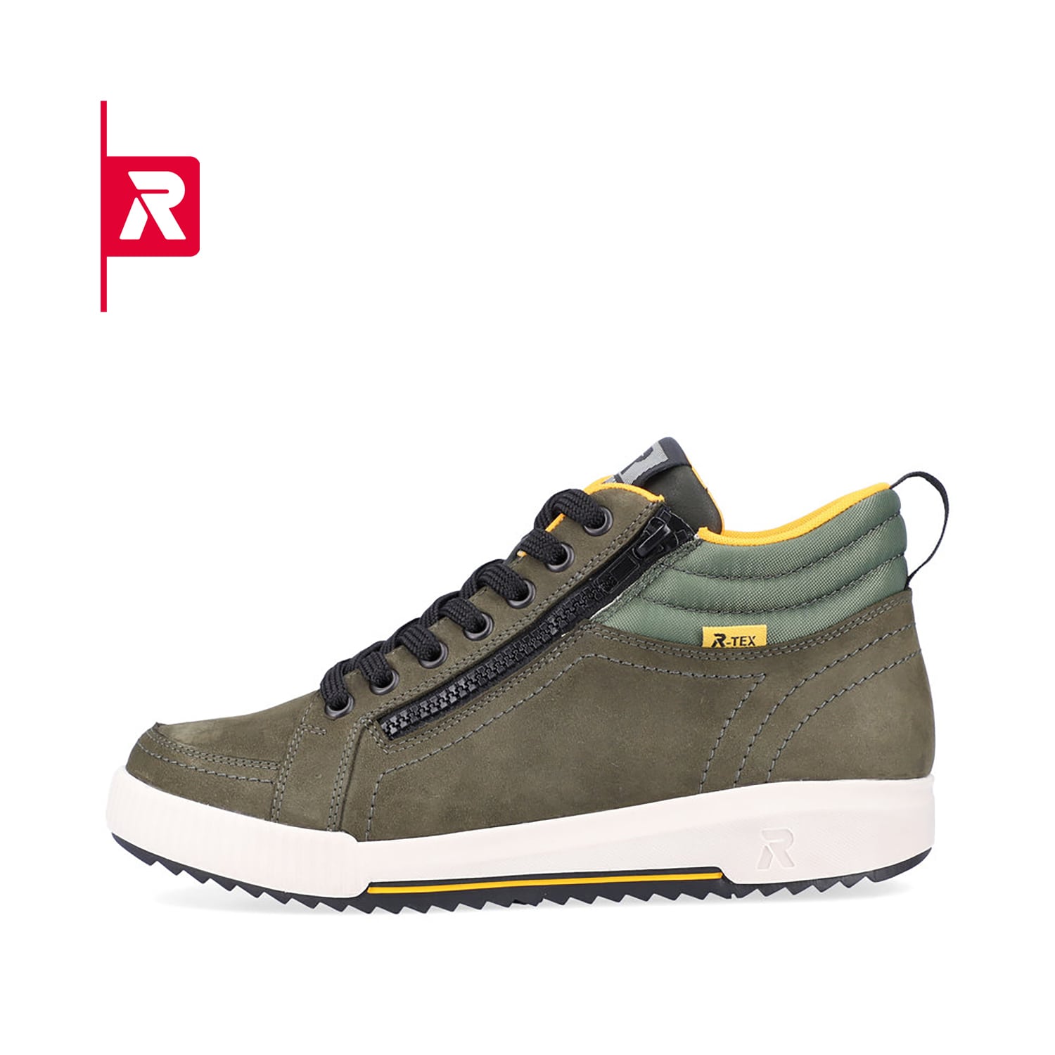 Rieker EVOLUTION Damen Sneaker khaki-green honey