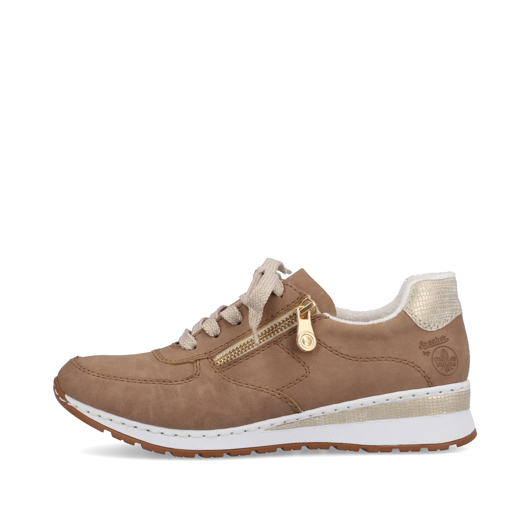 Rieker Damen Sneaker nussbraun