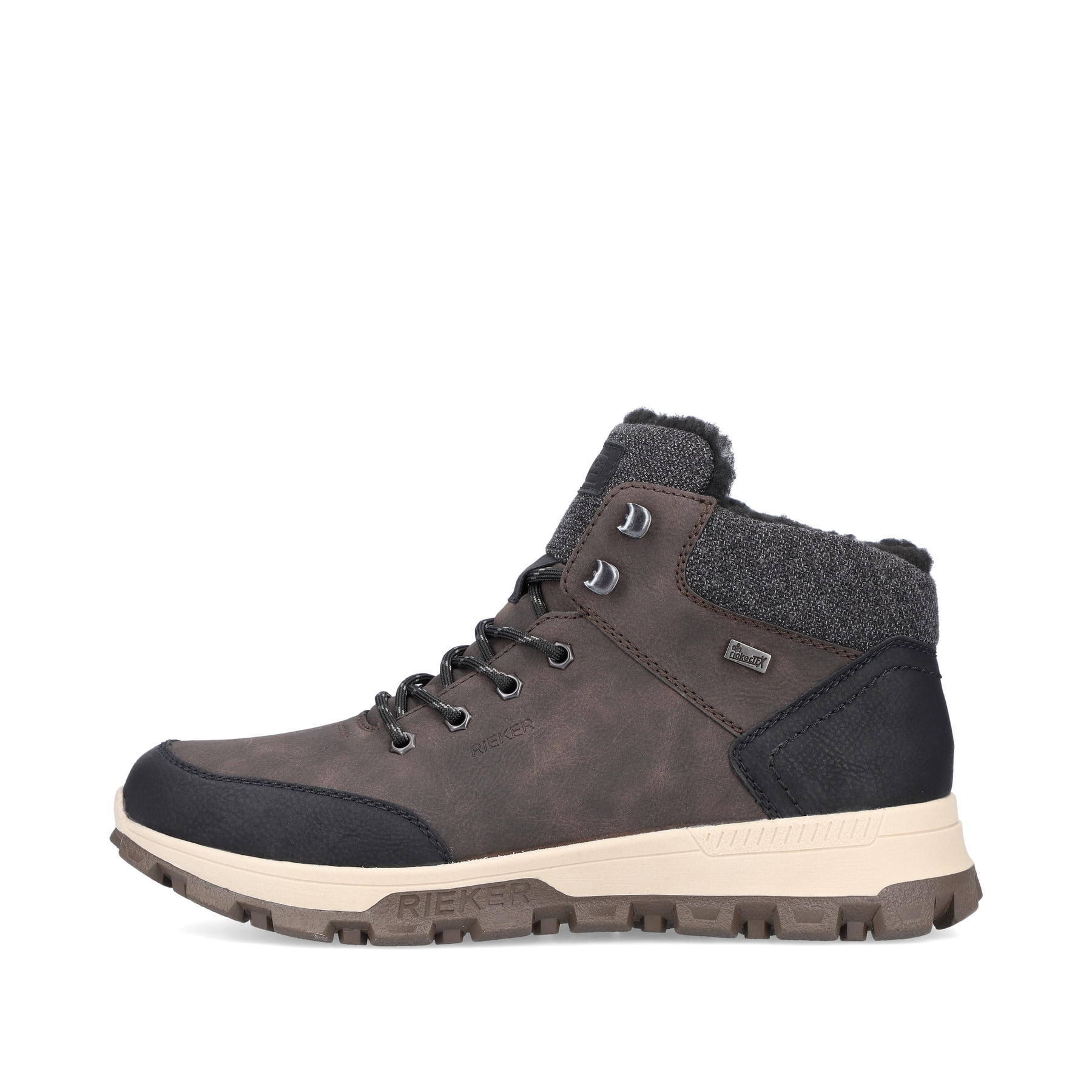 Rieker Herren Schnürstiefel kaffeebraun