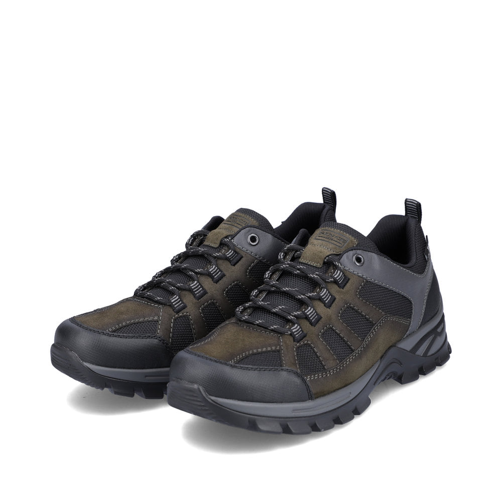Rieker Herren Schnürschuhe kaktusgrün