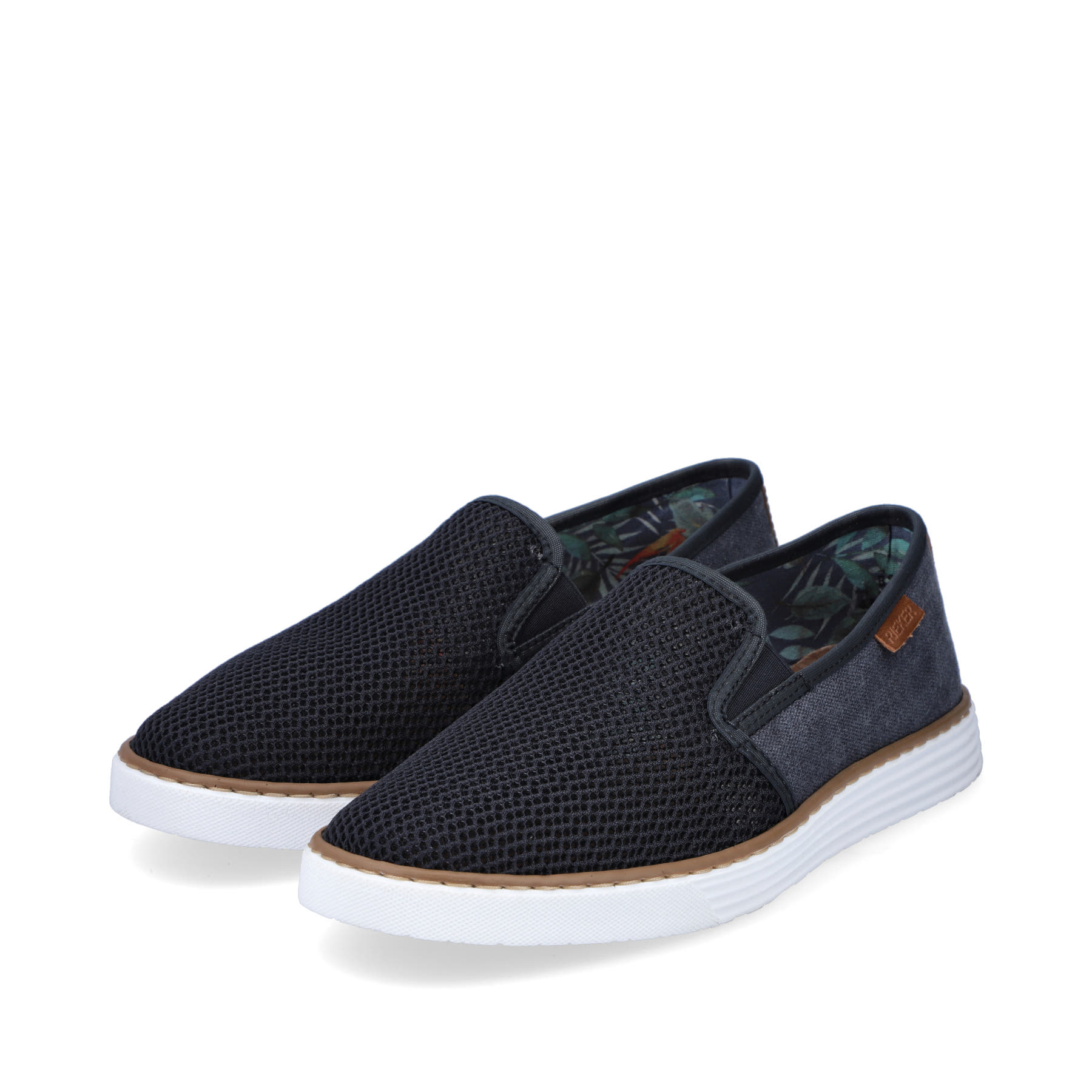 Rieker Herren Slipper marineblau