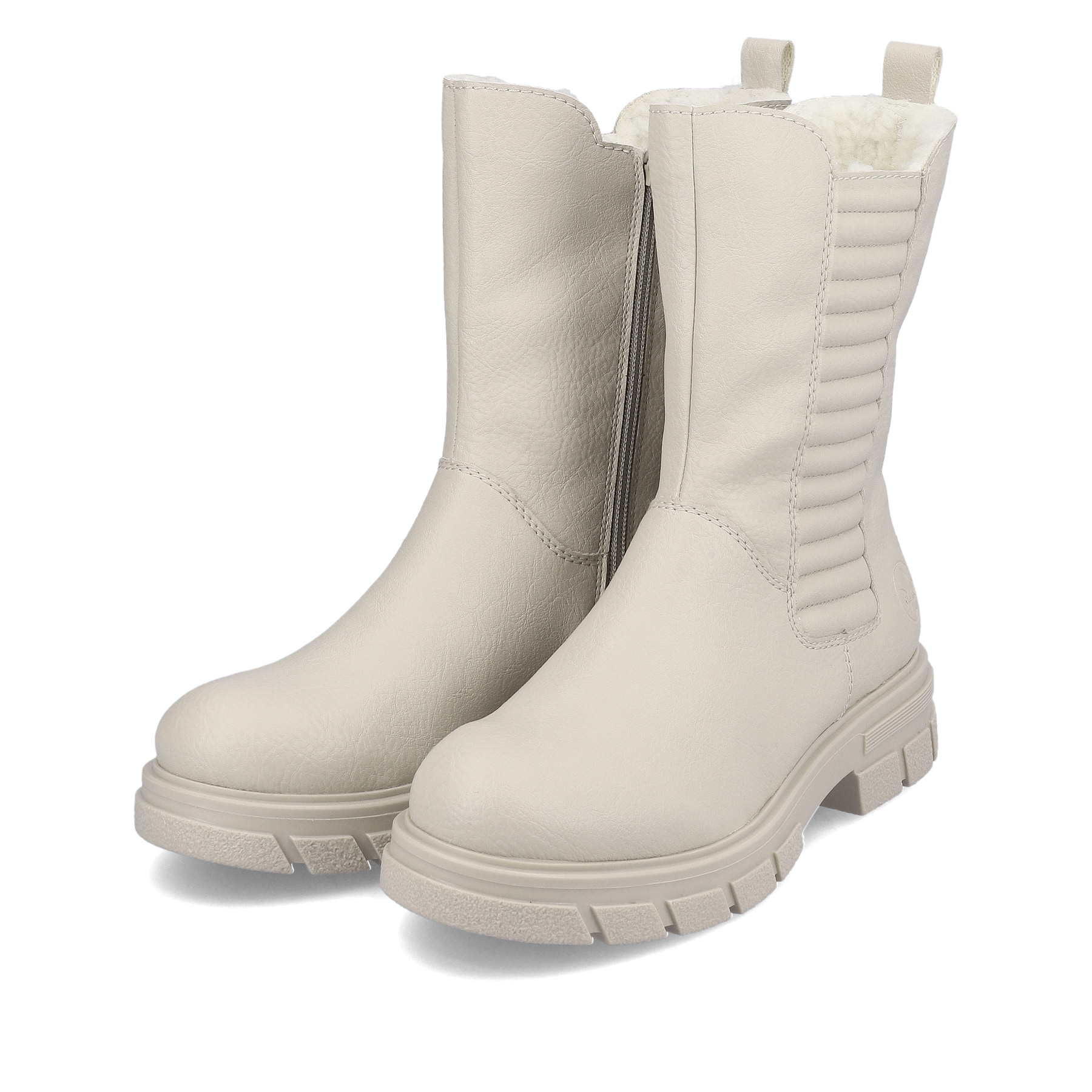 Rieker Damen Chelsea Boots hellbeige