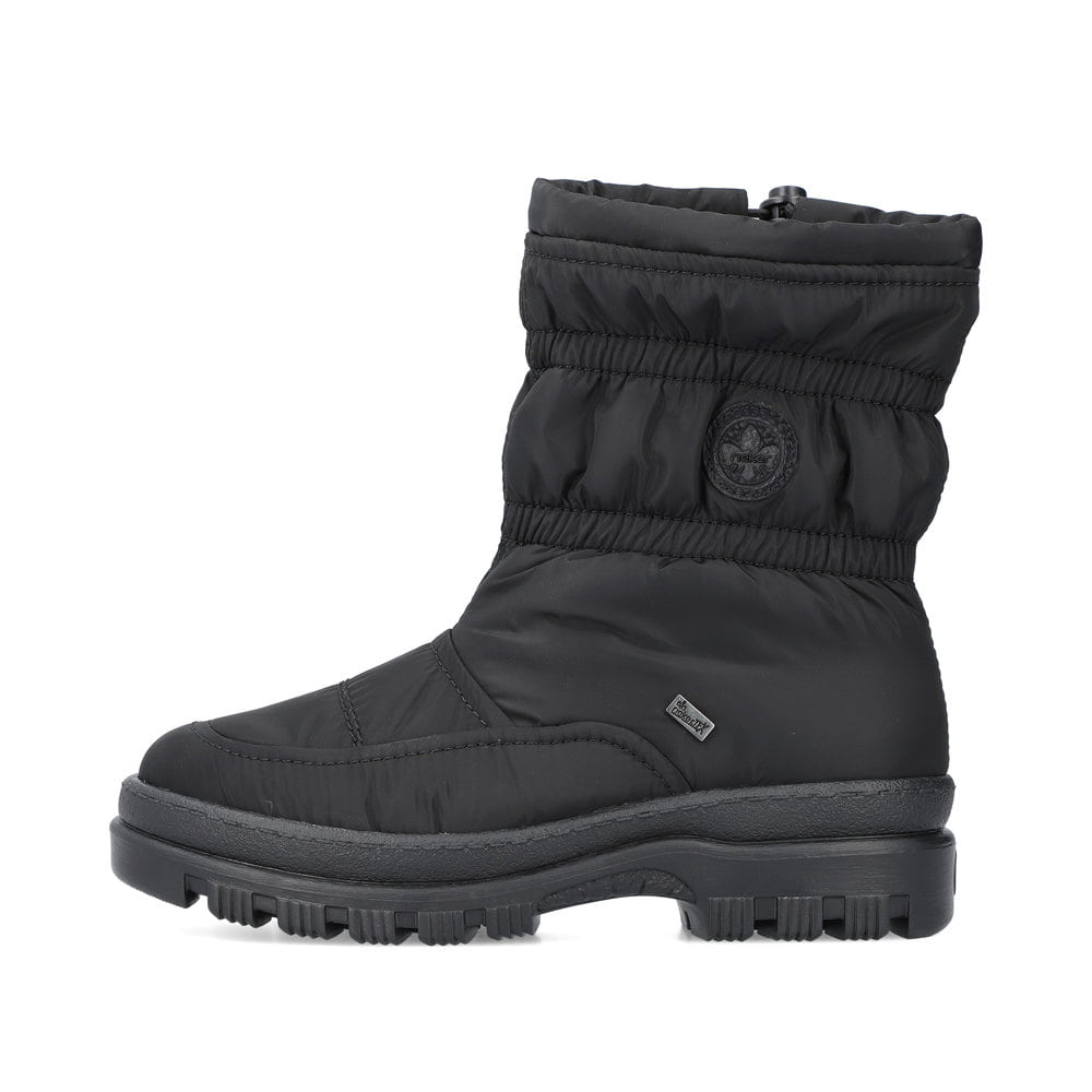 Rieker Damen Kurzstiefel tiefschwarz