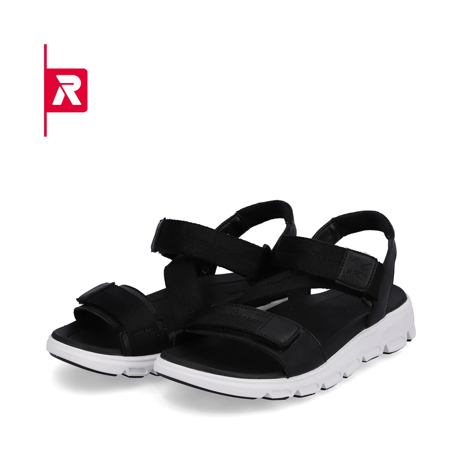Rieker EVOLUTION Damen Trekkingsandalen deep black