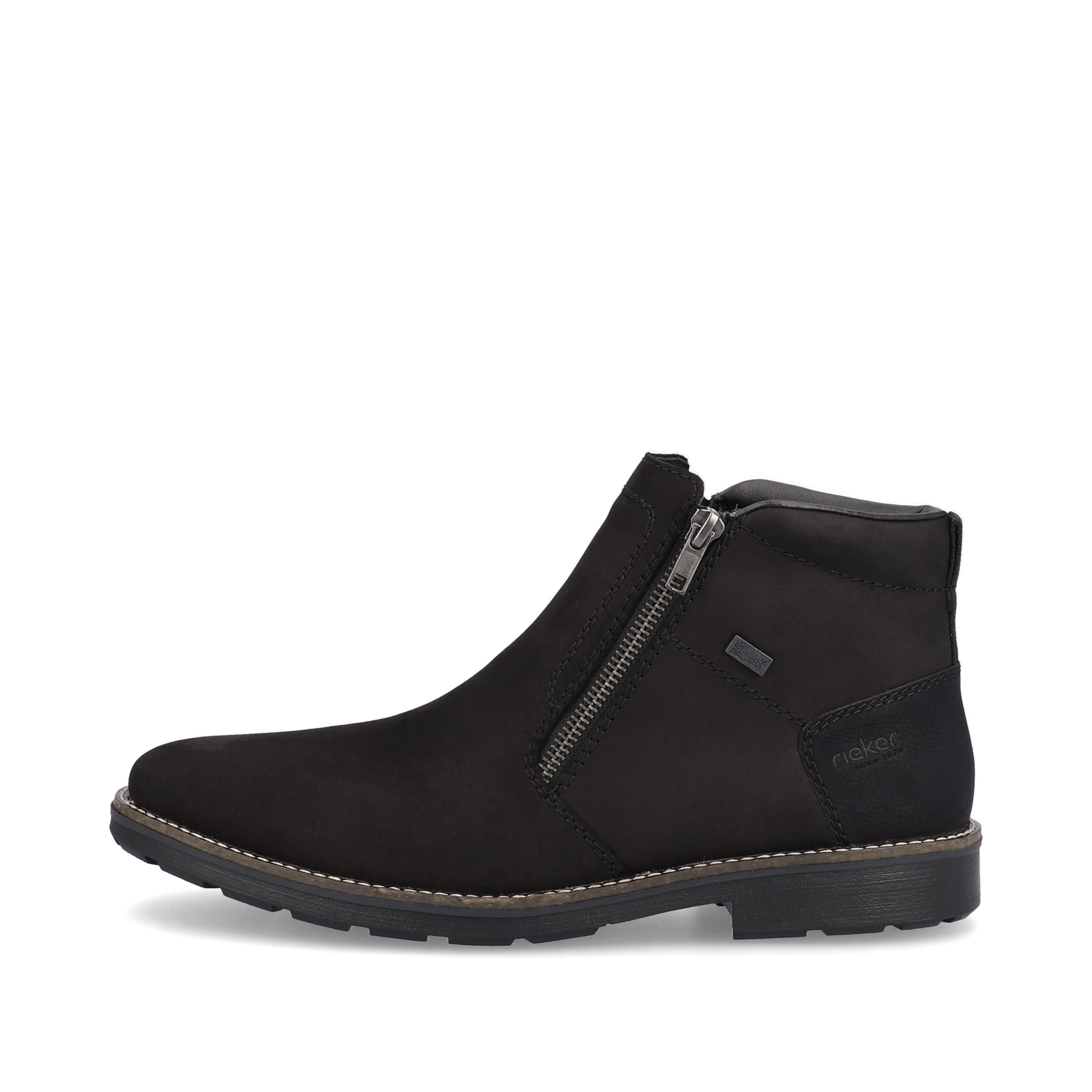 Rieker Herren Kurzstiefel mitternachtsschwarz