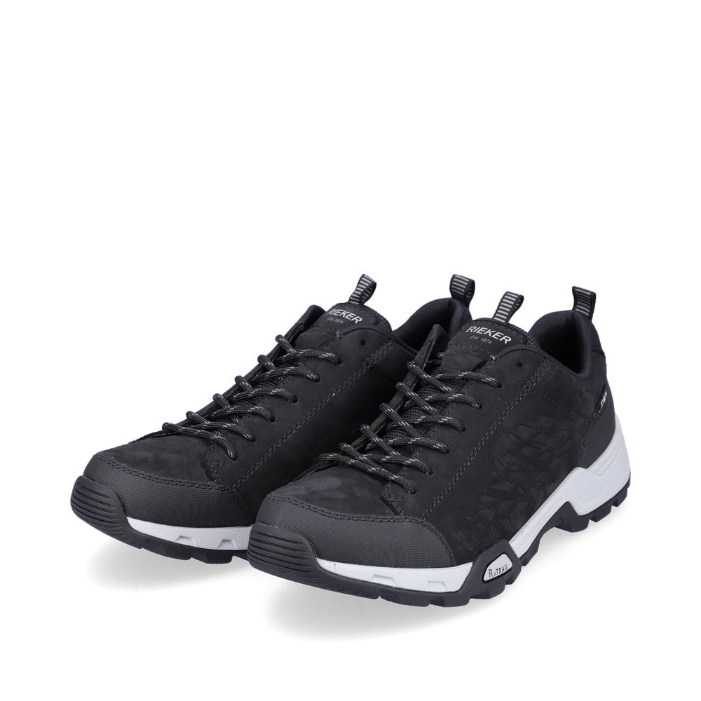 Rieker Herren Schnürschuhe tiefschwarz