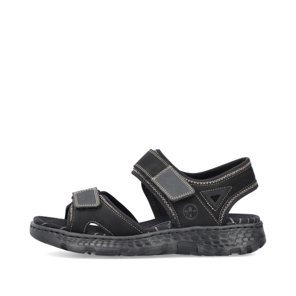 Rieker Damen Trekkingsandalen nachtschwarz