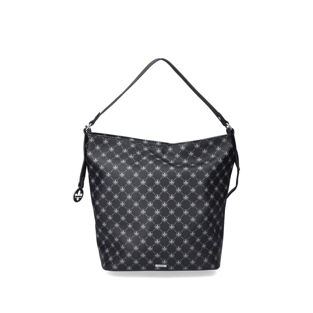 Rieker Damen Handtasche graphitschwarz