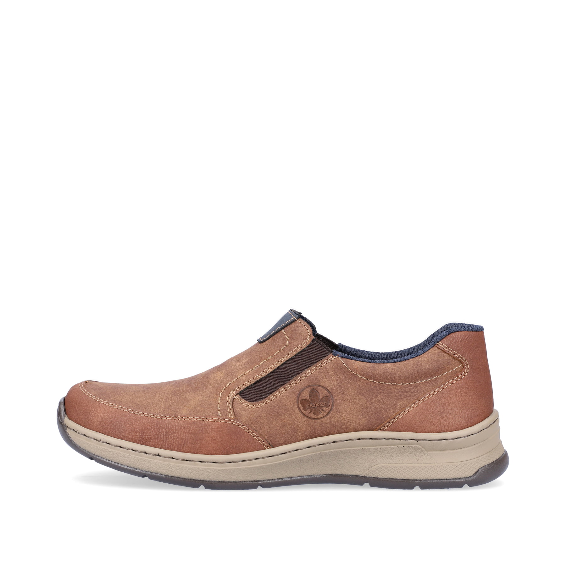 Rieker Herren Slipper holzbraun