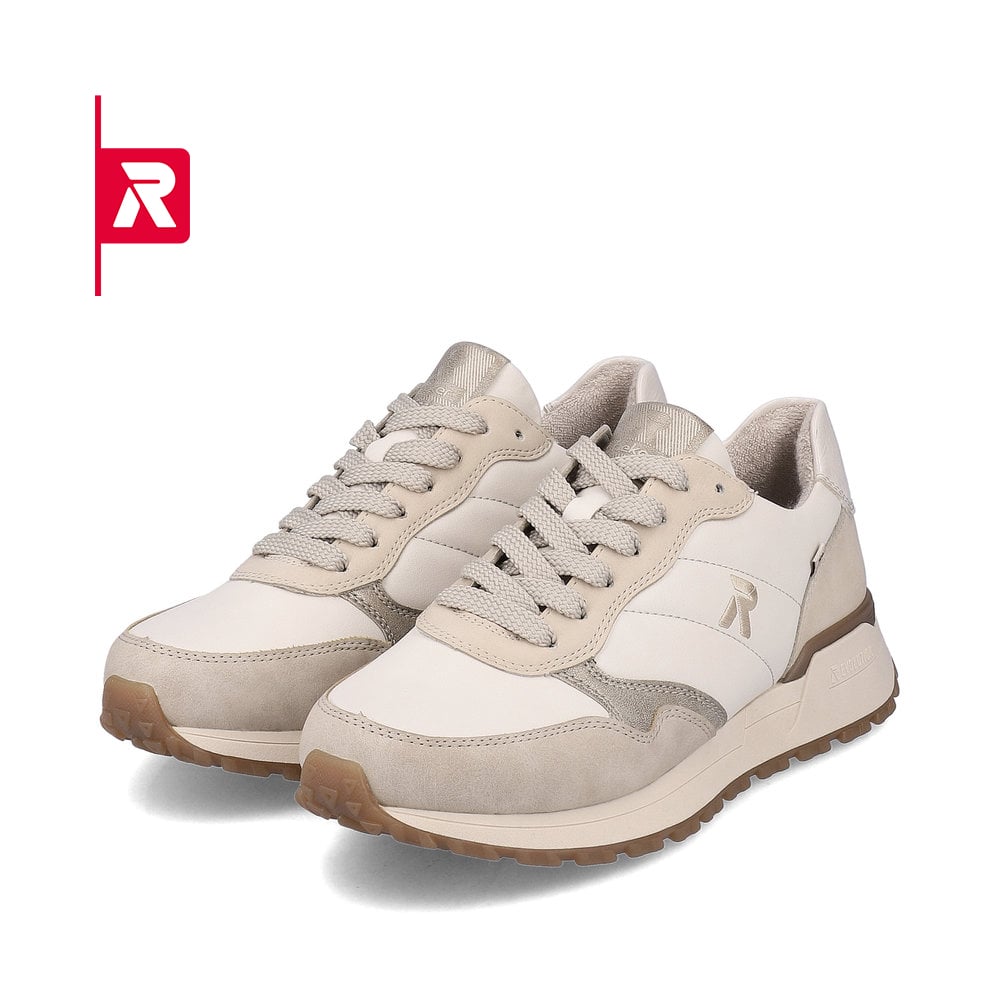 Rieker EVOLUTION Damen Sneaker creme-beige snow