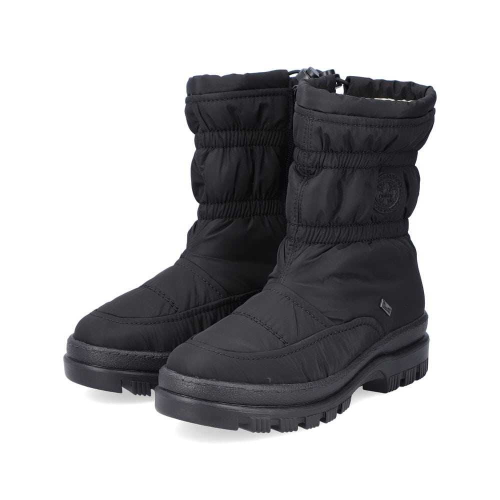 Rieker Damen Kurzstiefel tiefschwarz
