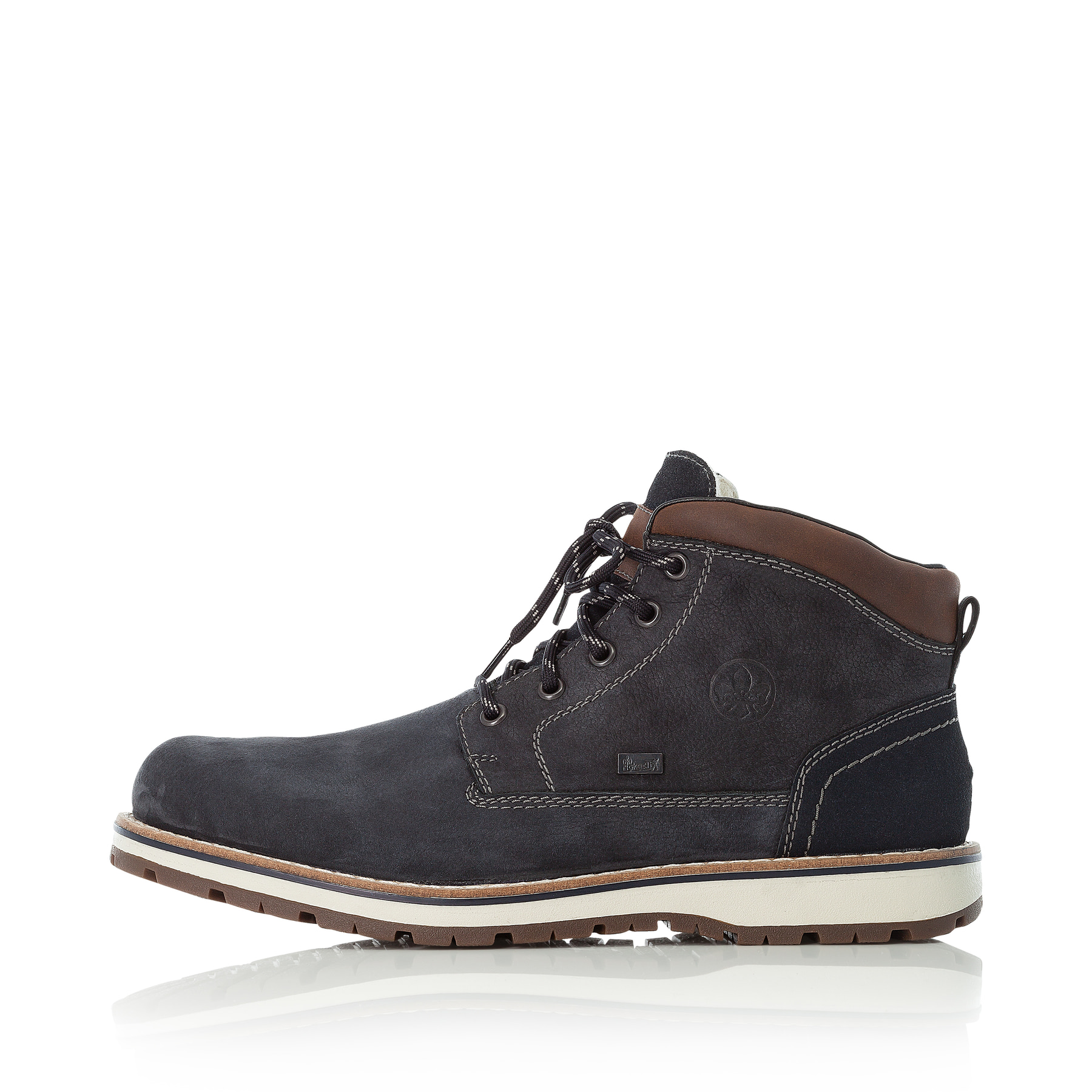 Rieker Herren Schnürstiefel pazifikblau
